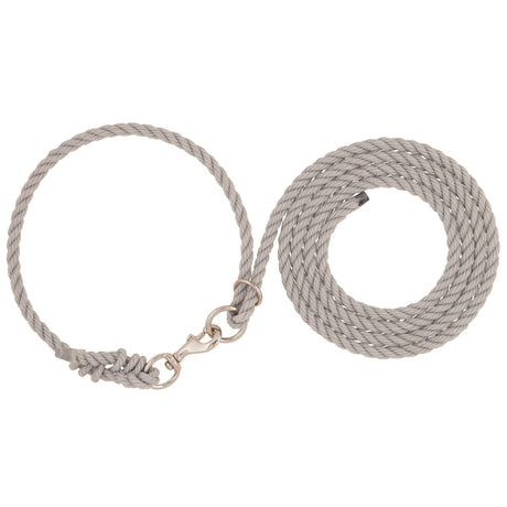 Livestock Adjustable Poly Neck Rope, Gray