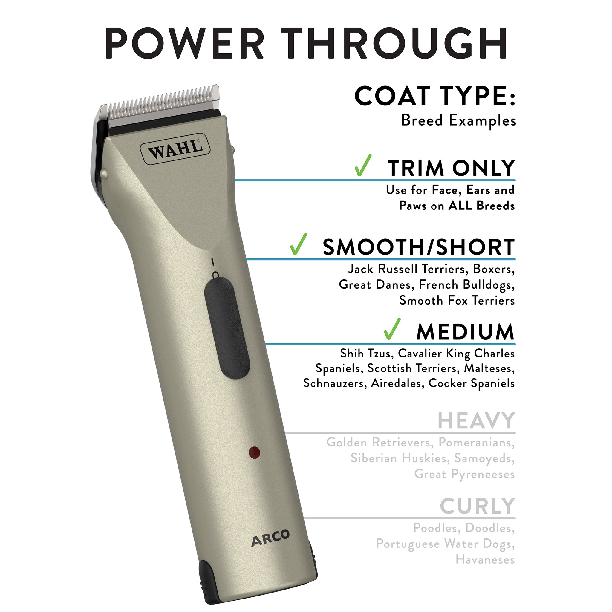 Wahl high quality Powered Cordless Hair Clipper