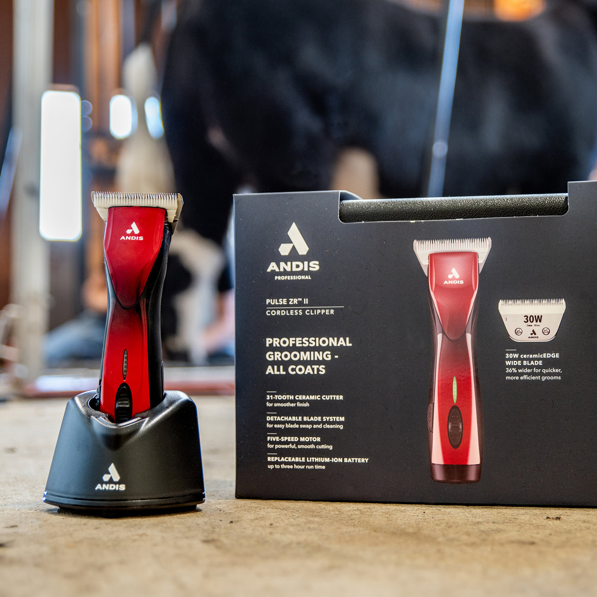 Andis® Pulse ZR™ II Wide Blade Cordless Clipper