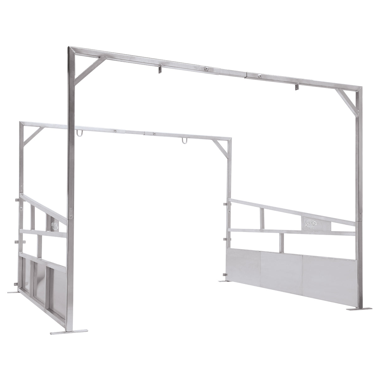 Livestock Fan Cage, Aluminum Angled