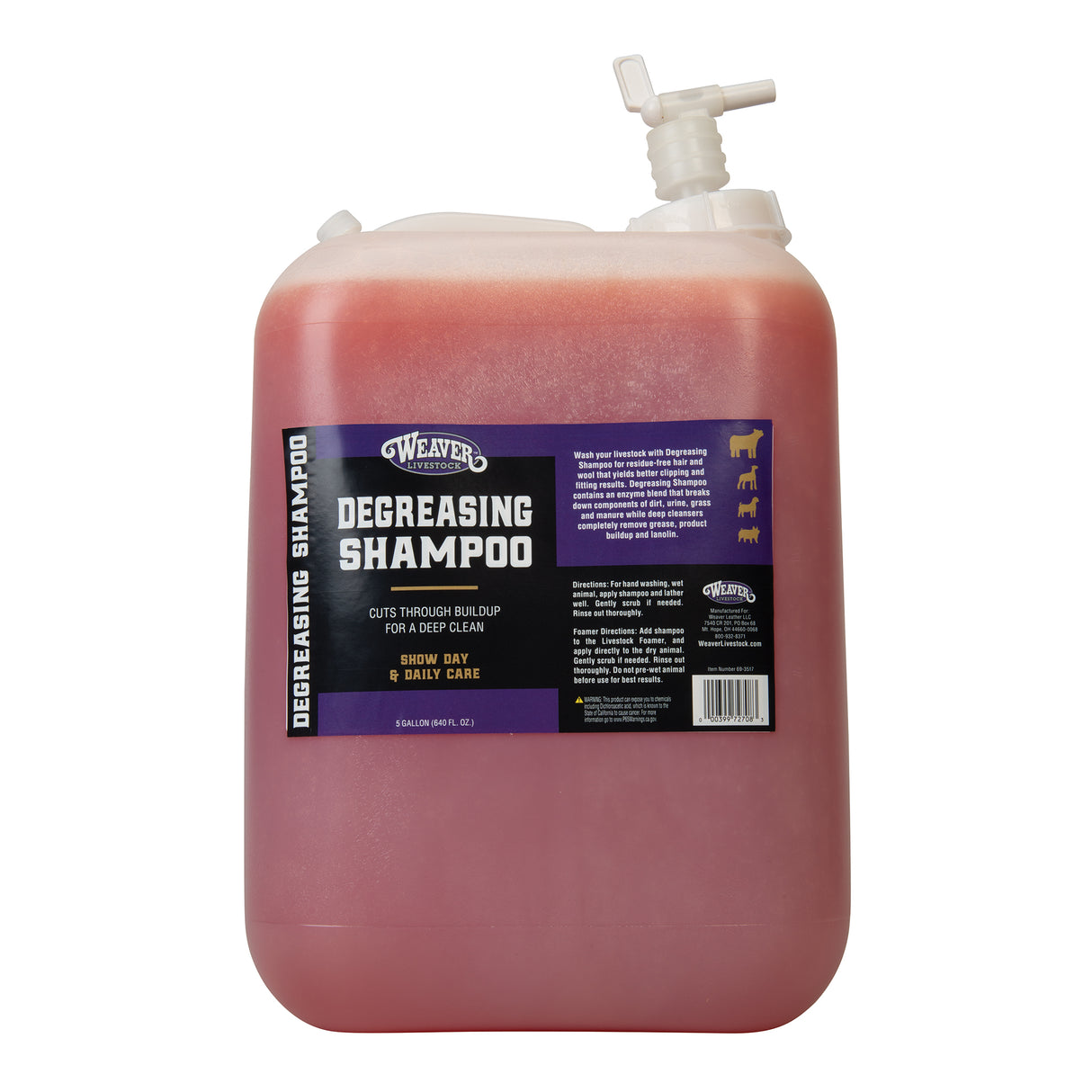 Degreasing Shampoo