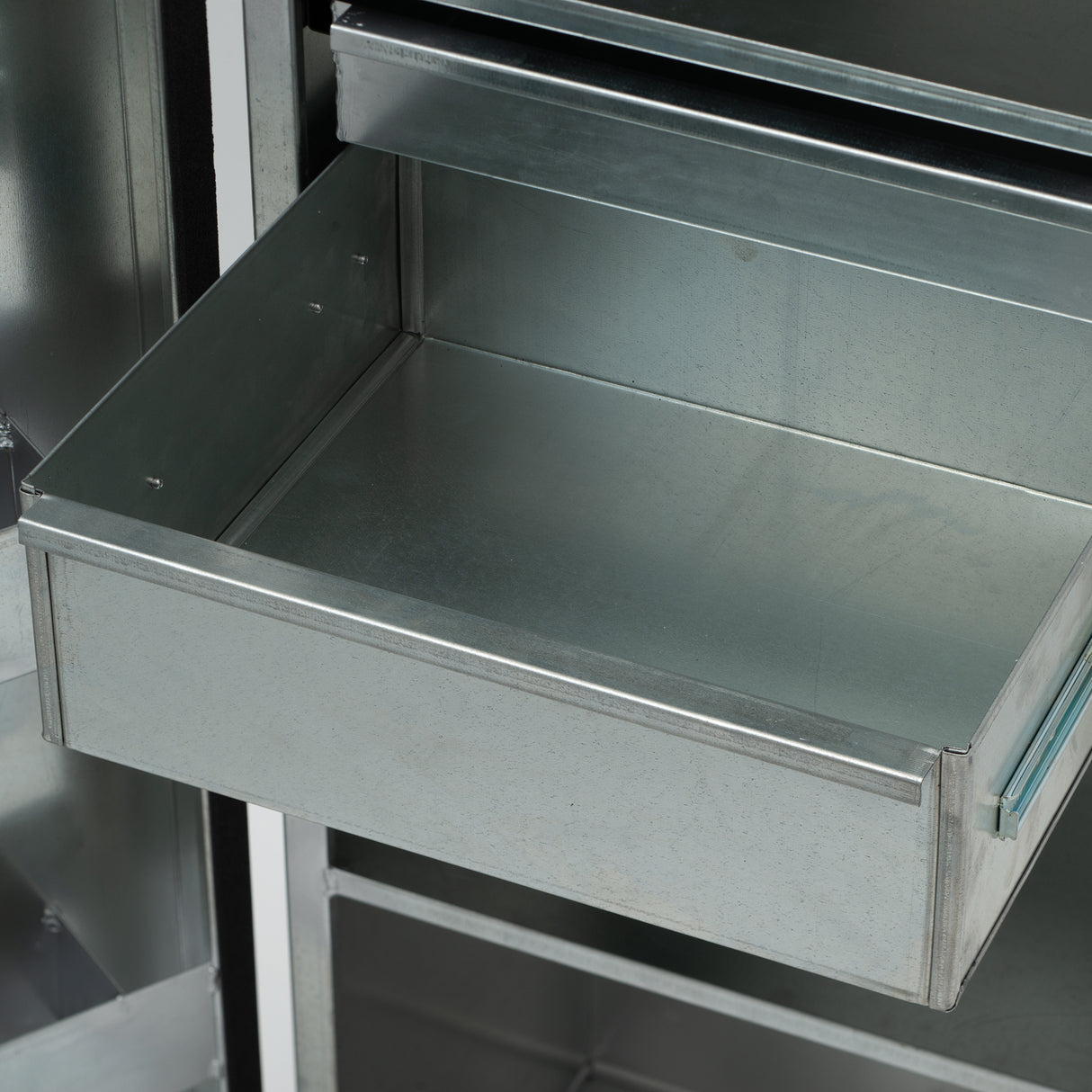 Narrow Galvanized Showbox