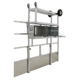 Ready-to-Roll Showbox Hanger, hanging, open