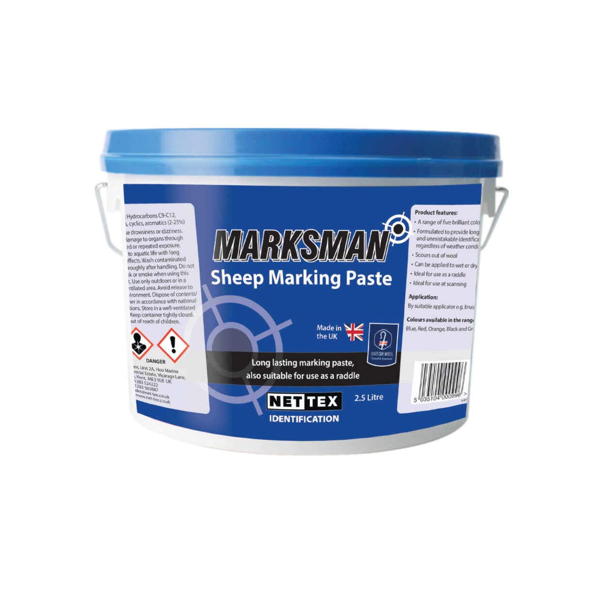 Sheep Marking Paste, Blue