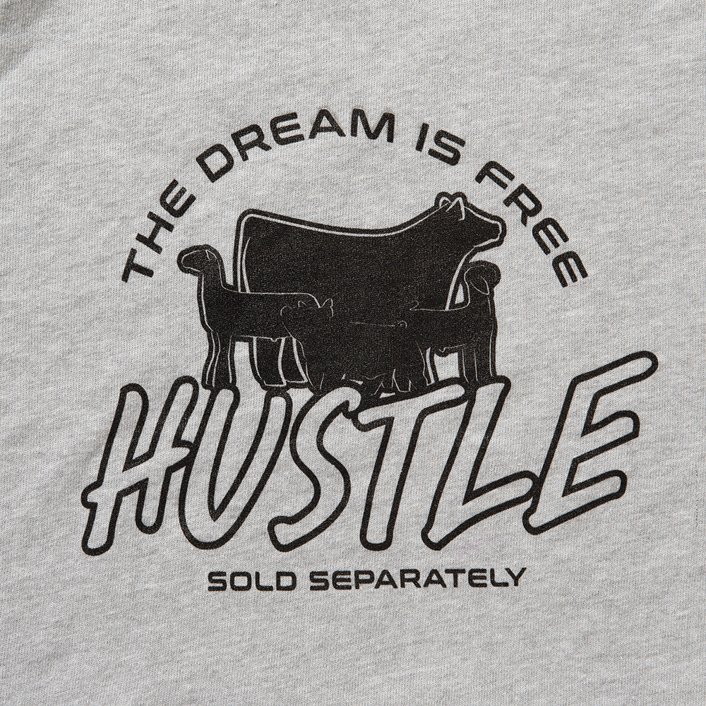 Livestock "Hustle" Hoodie, Gray