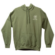 Weaver Brand Hoodie Hunter Green Front