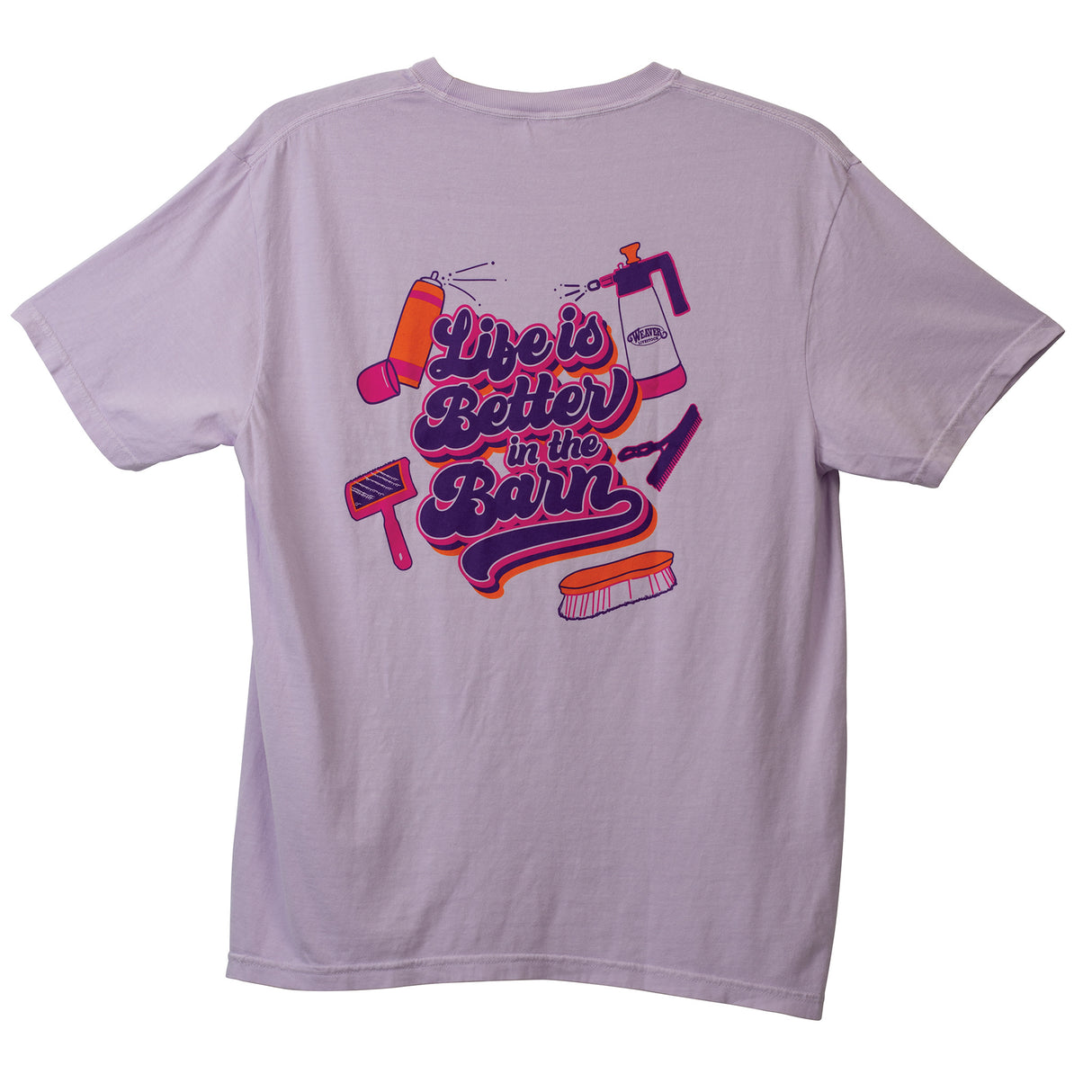 Life Is Better At The Barn T-Shirt, Lilac