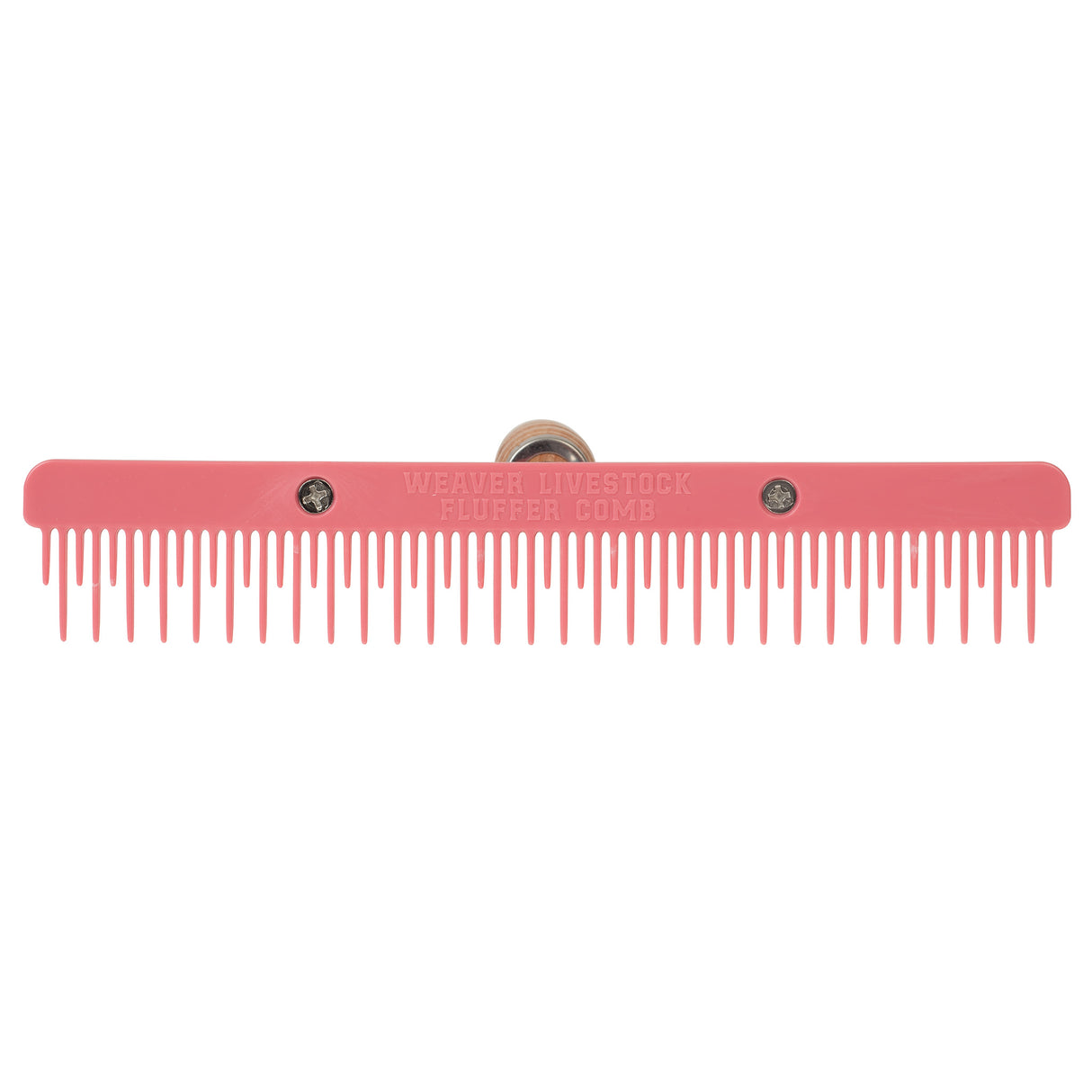 Plastic Fluffer Comb, Rose