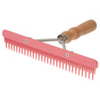 Plastic Fluffer Comb, Rose