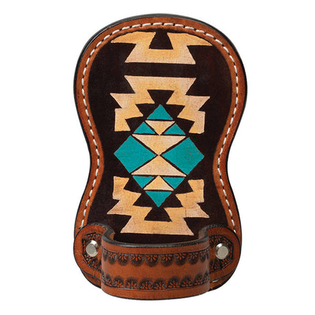 Comb Holder, Turquoise Cross Aztec