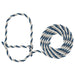 Cattle Rope Halter, Navy/White /Gray