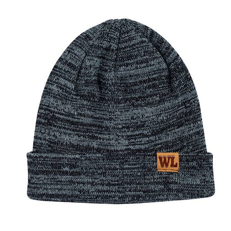 Livestock Knit Beanie, Gray/Black